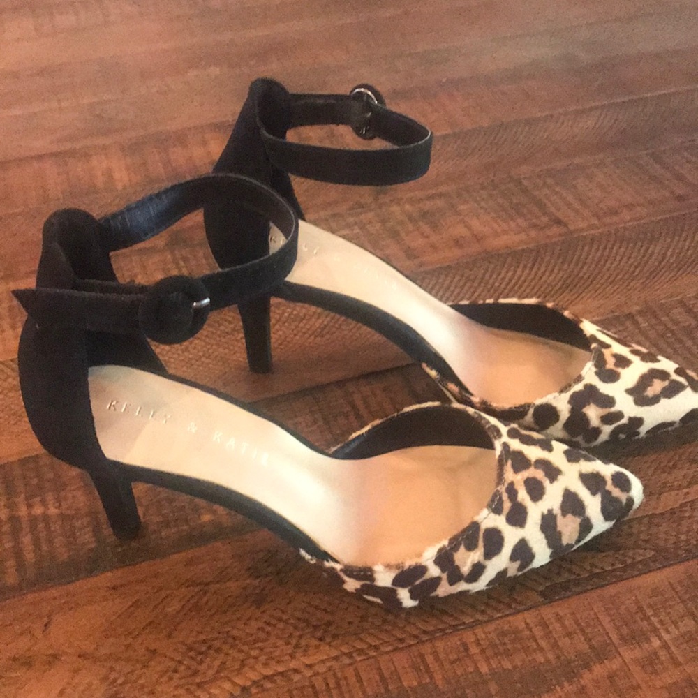 Leopard heels